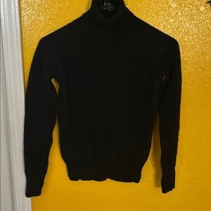 Ann Taylor Black Turtleneck Sweater